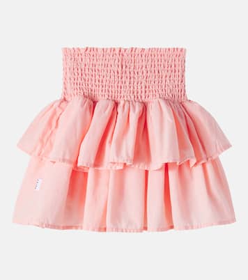 Gonna Bonita in cotone con ruches | Molo