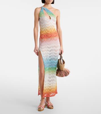 Joy 30 Zigzag lamé espadrille wedges | Missoni