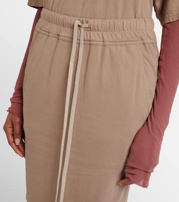 Cotton jersey maxi skirt | Rick Owens