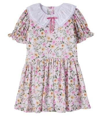 Izara floral cotton dress | La Coqueta