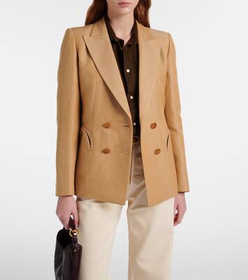 Renegade Charmer linen-blend blazer | Blazé Milano