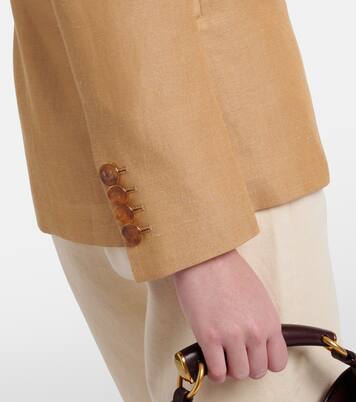 Renegade Charmer linen-blend blazer | Blazé Milano