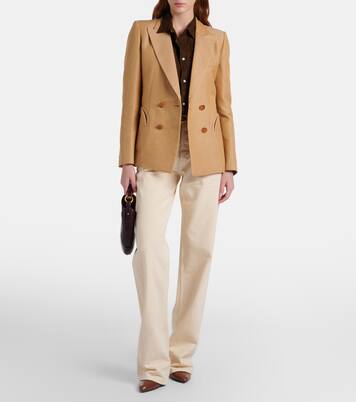 Renegade Charmer linen-blend blazer | Blazé Milano