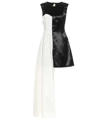 Asymmetric satin minidress | Marni