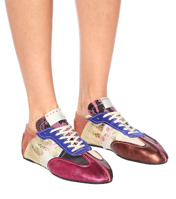 Zapatillas Tapestry de piel | Marni