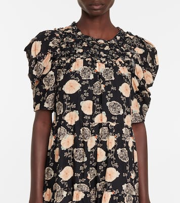 Cassian floral cotton-blend minidress | Ulla Johnson
