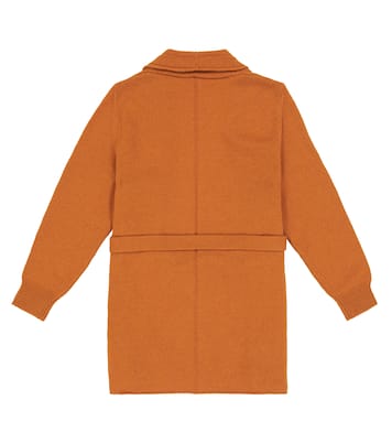 Cardigan Huey in cashmere con cintura | The Row Kids