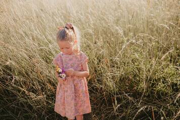 Kleid Tapalpa aus Baumwolle | Louise Misha