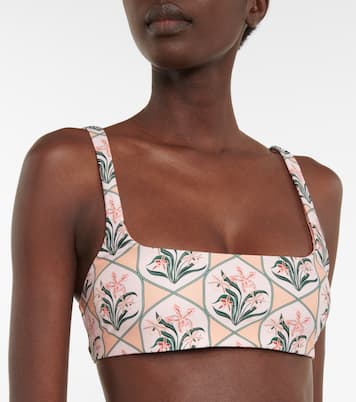 Havana printed bikini top | Agua by Agua Bendita