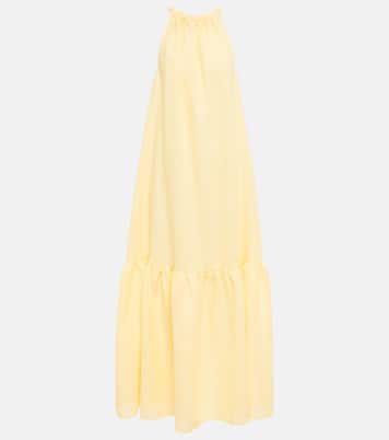 Maxikleid Ibiza aus Leinen | Asceno