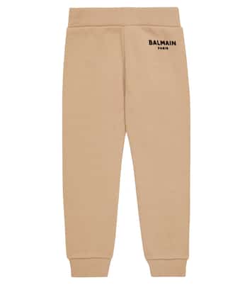 Bébé – Pantalon de survêtement en coton à logo | Balmain Kids