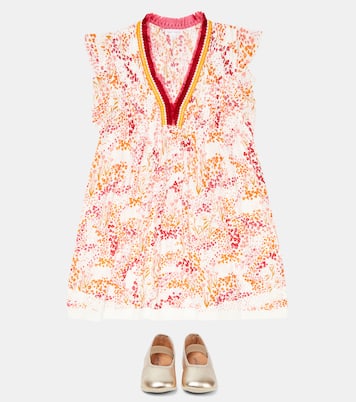 Bedrucktes Kleid Sasha | Poupette St Barth Kids