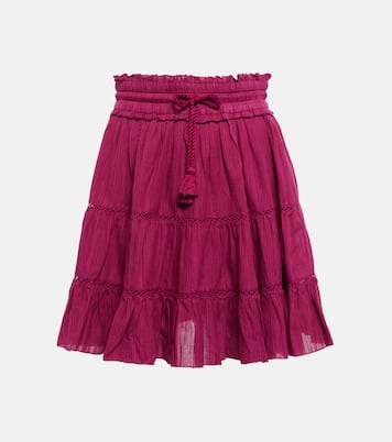 Lioline cotton-blend miniskirt | Marant Etoile