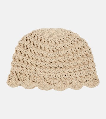 Gorro en croché de algodón | Loro Piana