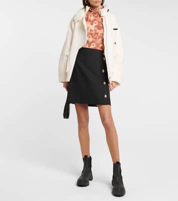 Floral turtleneck top | Ganni
