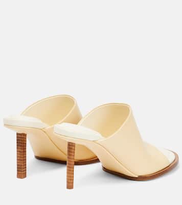Les Mules Carrés Ronds in pelle | Jacquemus