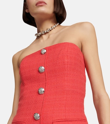 Aster cotton-blend tweed minidress | Veronica Beard