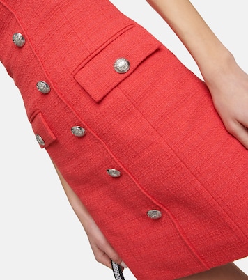 Aster cotton-blend tweed minidress | Veronica Beard