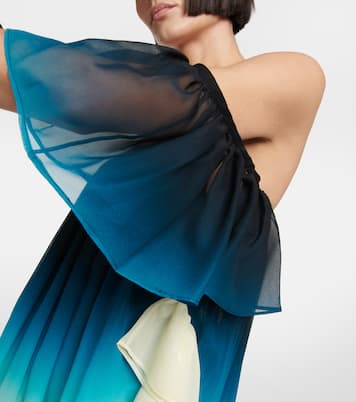 Off-shoulder printed silk minidress | Etro