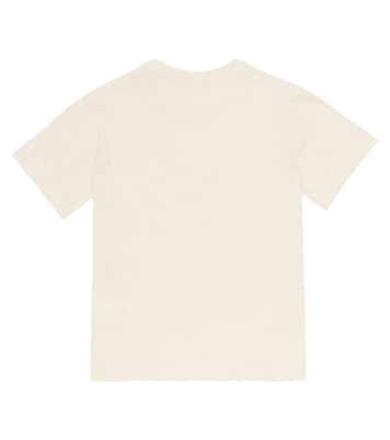 Camiseta Thida de algodón y lino a rayas | Bonpoint