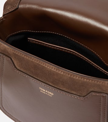 Borsa a spalla Jennifer Small in suede | Tom Ford