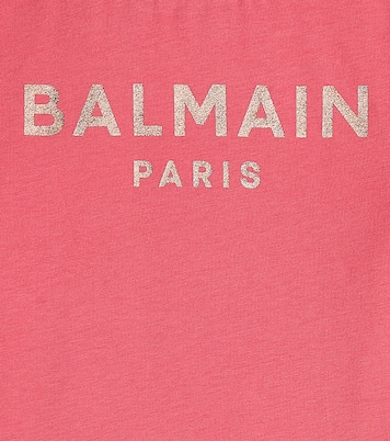 T-shirt en coton à logo | Balmain Kids