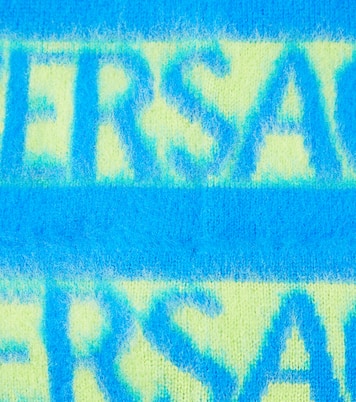 Logo wool beanie | Versace Kids