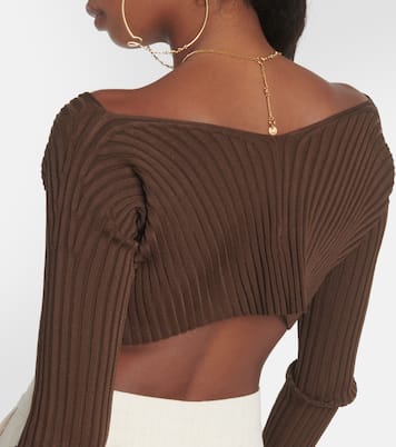 La Maille Pralu cropped cardigan | Jacquemus