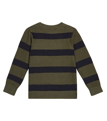 Striped cotton and wool sweater | Scotch & Soda Kids