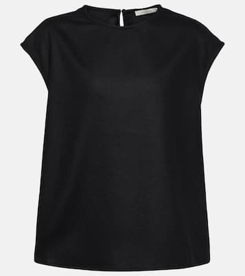 Top Dasha en laine et cachemire | Asceno