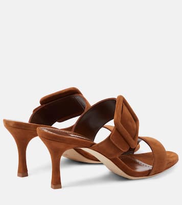 Mules Gable in suede | Manolo Blahnik