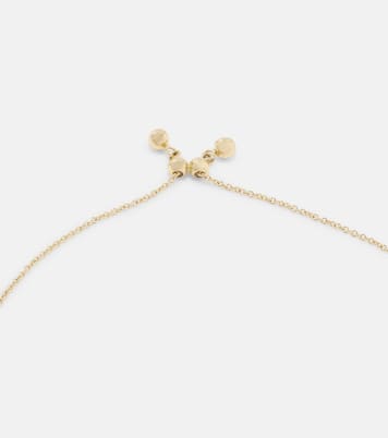 14kt gold bracelet with diamond | Stone and Strand
