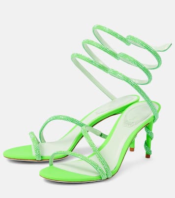 Sandales Margot en satin à ornements | Rene Caovilla