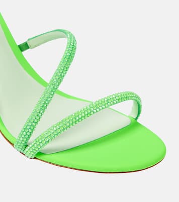 Sandales Margot en satin à ornements | Rene Caovilla