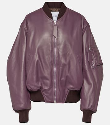 Veste bomber Anja en cuir | The Attico