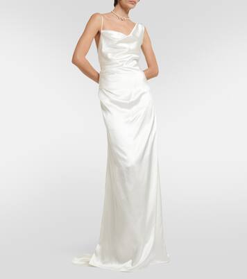 Bridal Robe Minerva aus Seidensatin | Vivienne Westwood