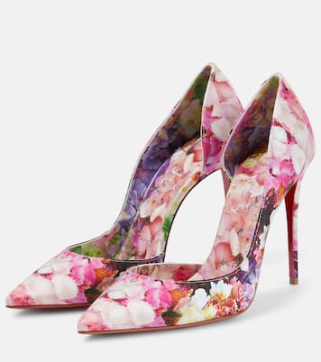 Pumps Iriza 100 in crêpe di raso | Christian Louboutin