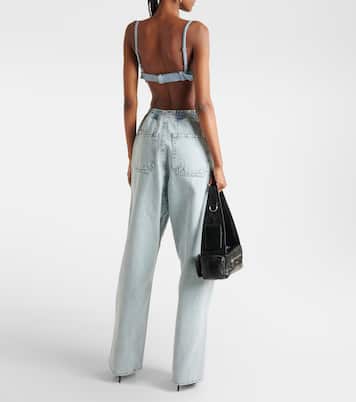 Top di jeans con ruches | Y/Project