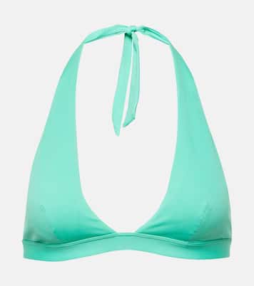 Top de bikini con cuello halter | Max Mara