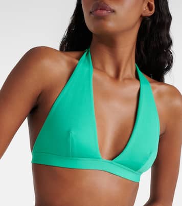 Top de bikini con cuello halter | Max Mara