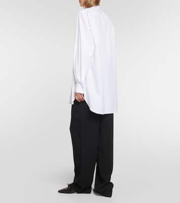 Oversize-Hemd Amalia aus Baumwollpopeline | The Row