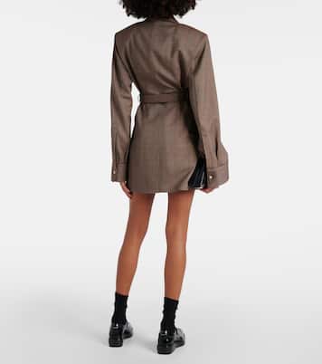 Pinstripe wool jacket | Prada