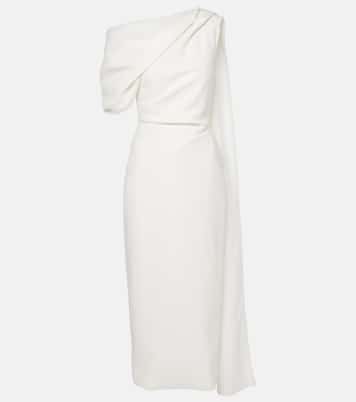 Bridal - Abito midi Maite con mantella | Roksanda