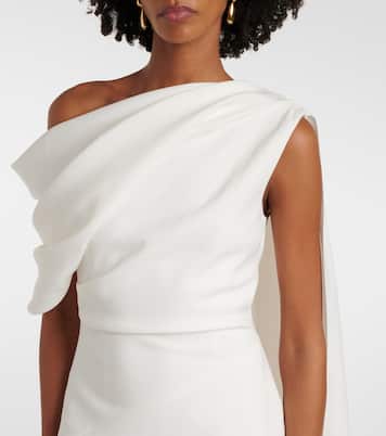 Bridal - Abito midi Maite con mantella | Roksanda