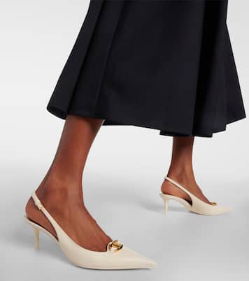 The Bold Edition VLogo 60 slingback pumps | Valentino Garavani