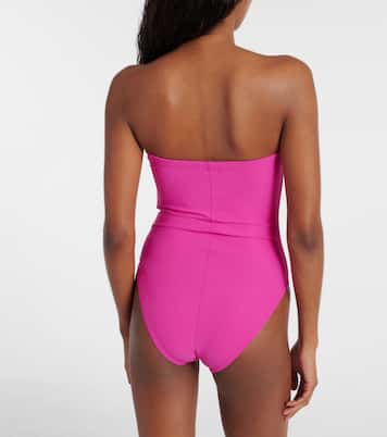 Costume intero Tess con applicazioni floreali | Karla Colletto
