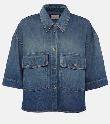 Camisa Mahsha de denim | Khaite