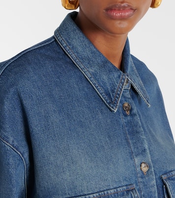 Camisa Mahsha de denim | Khaite
