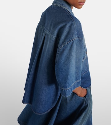 Camisa Mahsha de denim | Khaite