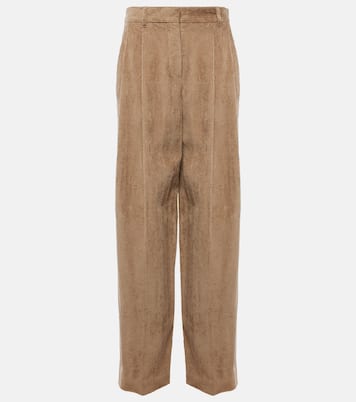 Pantalon ample en velours côtelé | Brunello Cucinelli